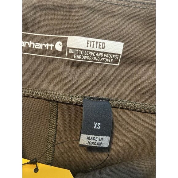 Carhartt Women’s Force Fitted Lightweight Utility Legging Olive Green XS NWT NEW - Picture 11 of 16